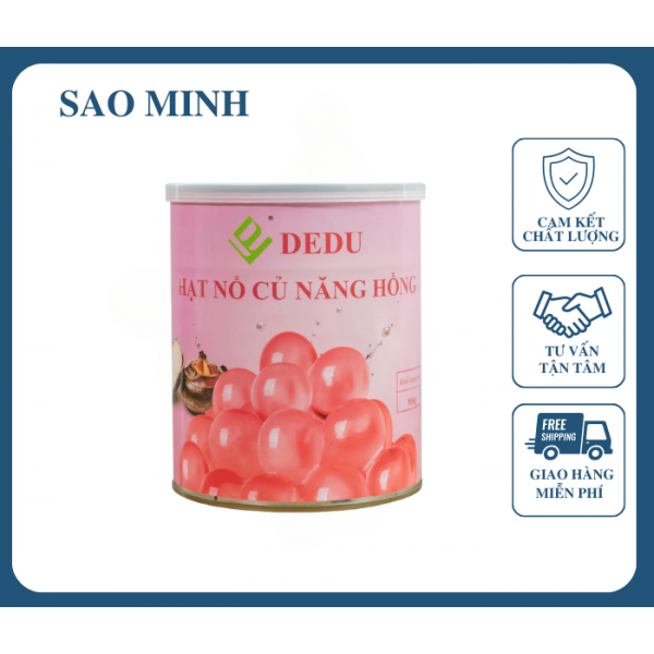 Hạt Nổ Củ Năng Hồng Dedu 900Gr